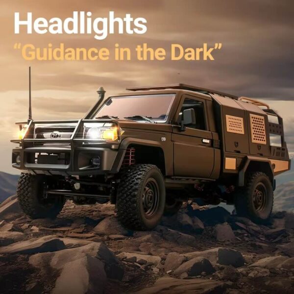 MN82 PRO LC79 New RC Rock Crawler 1:12 Full scale Toyota Land cruiser 4WD RC Off Road Climbing Car for Boys Adult Gifts