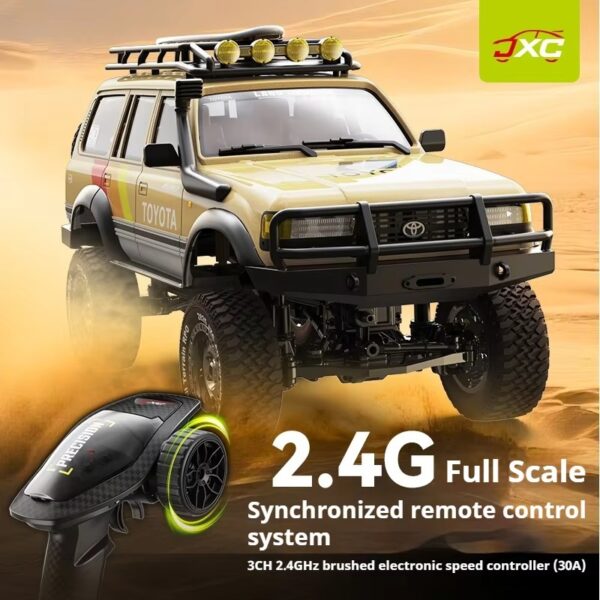 1:12 Scale Toyota Licensed Land Cruiser LC80 Remote Control Off-Road Vehicle