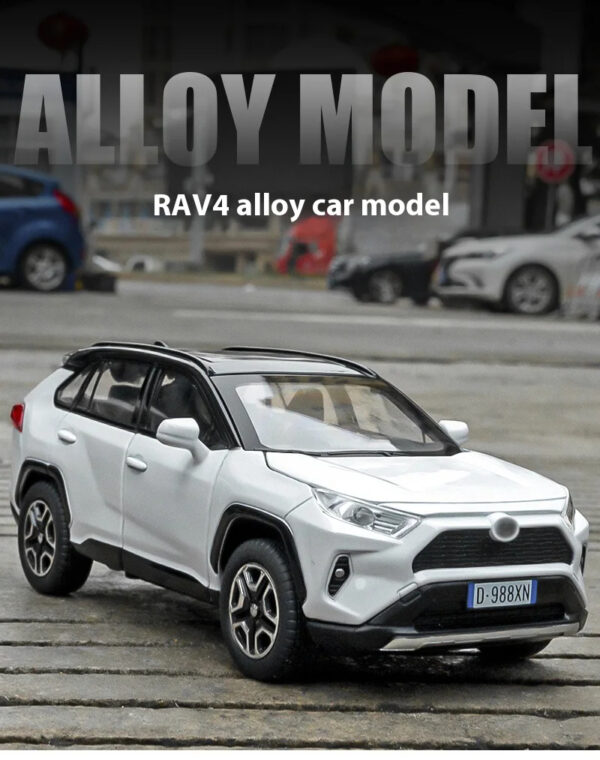 1:32 TOYOTA RAV4 SUV Alloy Diecasts Model Car
