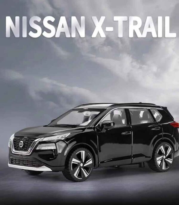 1:32 Nissan X-Trail SUV Premium Alloy Diecast Model Car Sound & Light