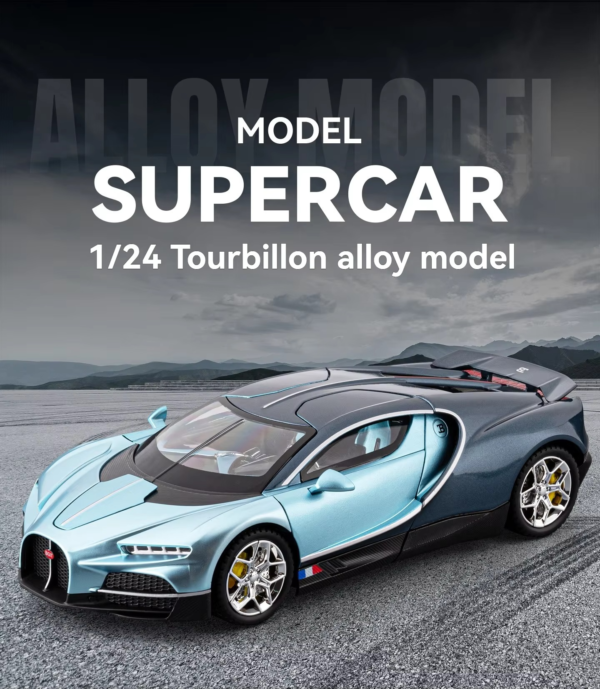 1:24 bugatti tourbillon CZ Diecast Alloy Model Metal Car