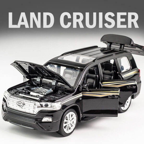 1:32 Toyota Land Cruiser Alloy Diecasts Metal Model Car