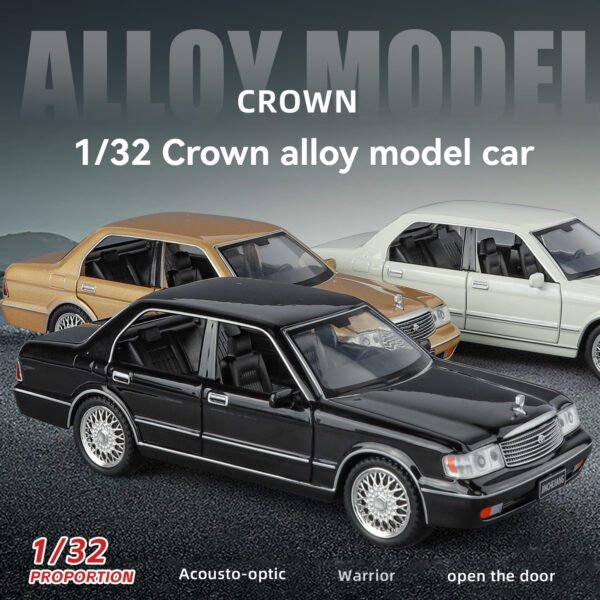 1:32 Toyota JZS133 Old Classic Crown Alloy Diecast Metal Model Car
