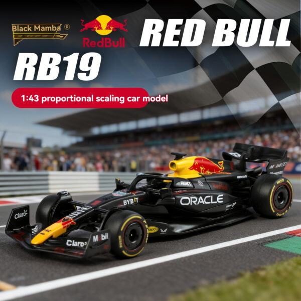 1:43 Red bull RB19 F1 Alloy Diecast Collectible Metal Model Car