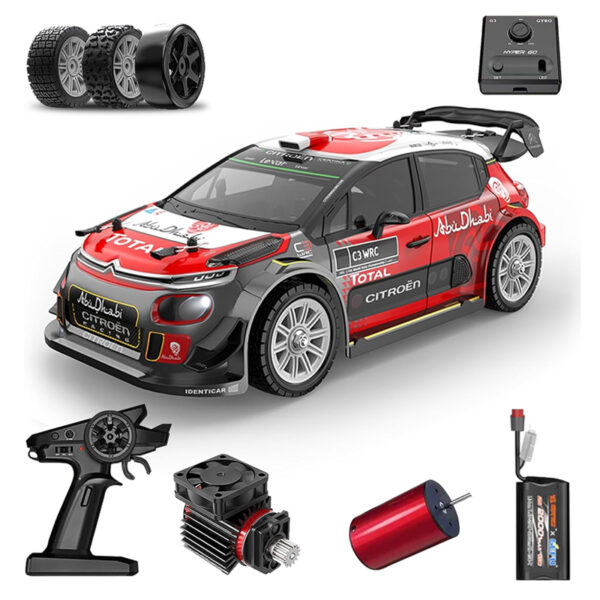 MJX Hyper GO 14303 1/14 Citroen C3 Fast RC Rally Car 40mph Brushless 4WD RTR High Speed Rally Drift RC Cars
