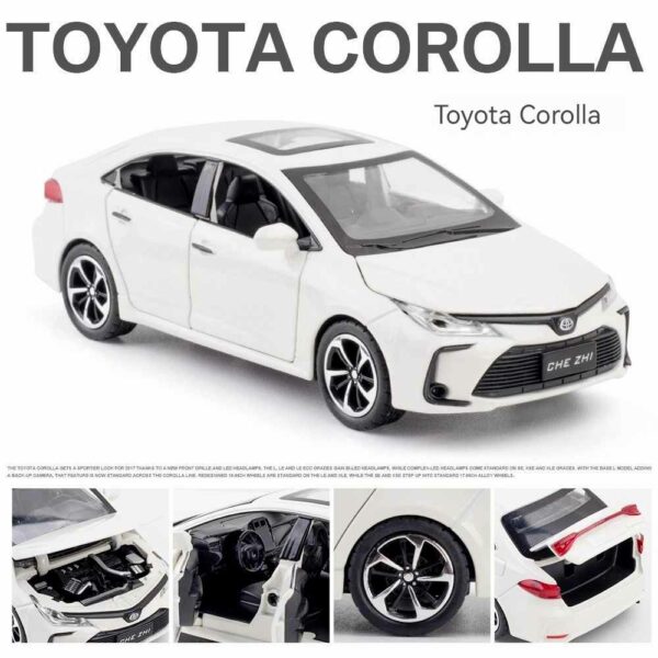 1:32 Toyota Corolla Diecasts Alloy License Model car